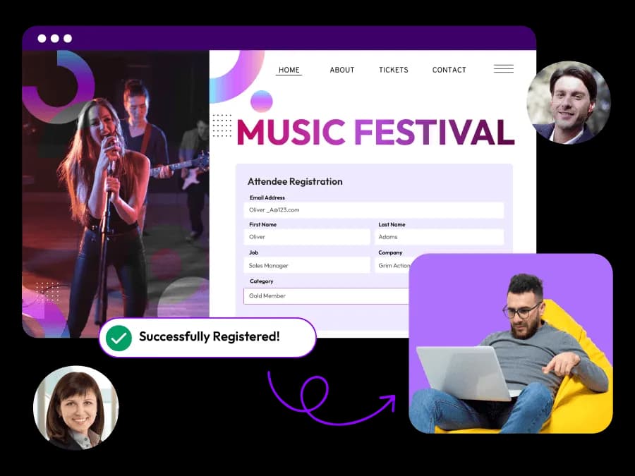 Web-Based Event Registration Platform