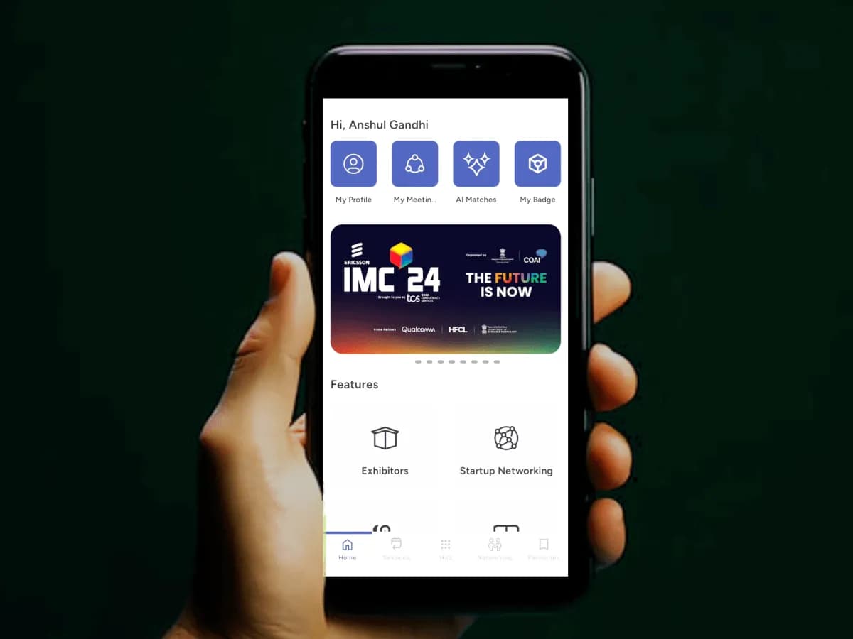 mobile app for event registration and check-in