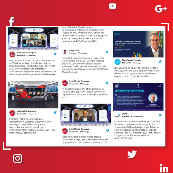 How to Use Social Media Wall in Virtual Events?