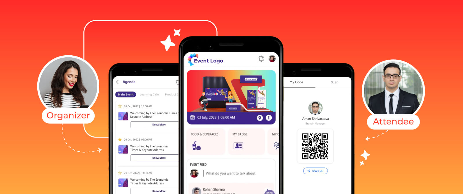 Event Organizer App for Trade shows, Conferences, and Job Fairs
